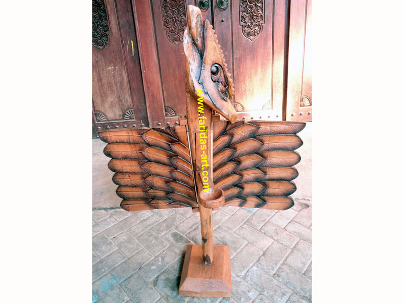 Tempat Lilin Antik - Sayap